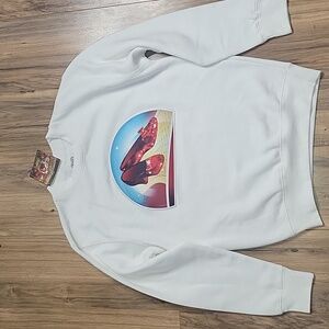 Womens Wizard Of Oz Red Ruby Slippers Sweatershirt